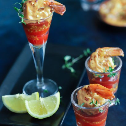 Keto Creamy Shrimp Cocktail